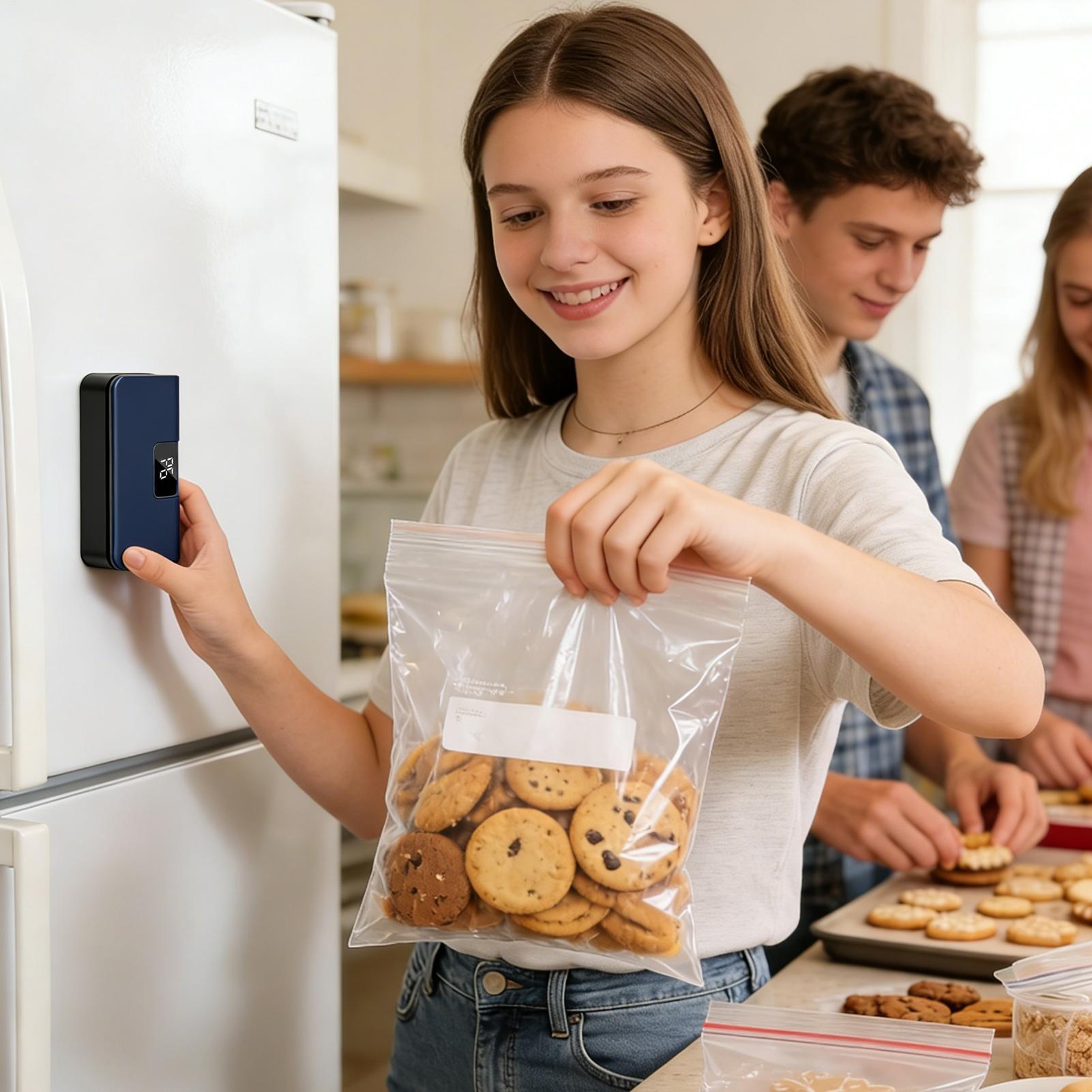 Food Prep Snacks - Mesin Penyegel Makanan Mini Portable dengan