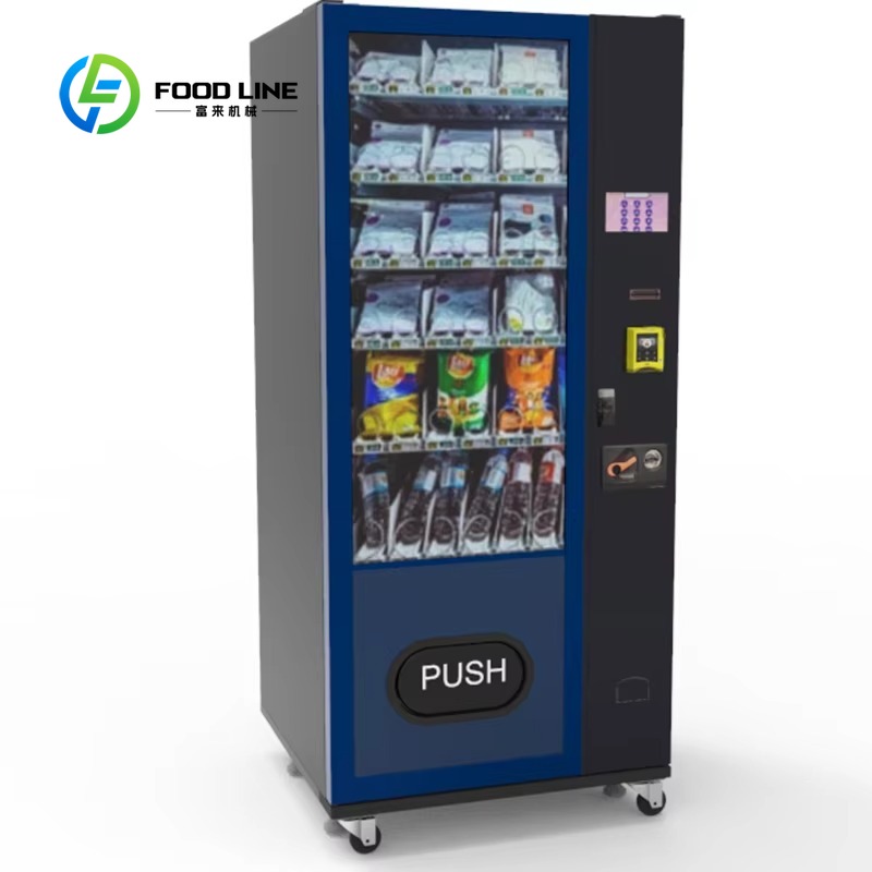 Food Snacks Business Ideas - Mesin Penjual Otomatis Kombinasi Makanan dan