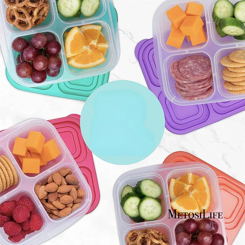 Food Prep Snacks - Kotak Makanan Ringan Bento Plastik Dapat