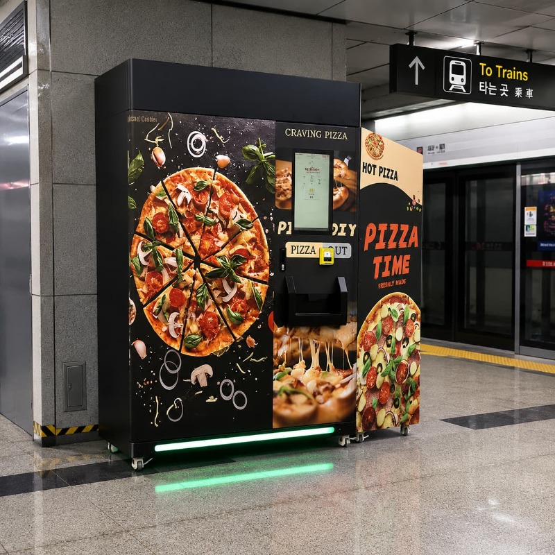 Quick Food Snacks - Kios Penjual Pizza Otomatis dengan Sistem