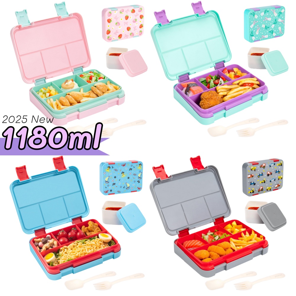 Food Prep Snacks - 40Oz Set Kotak Makan Siang Bento