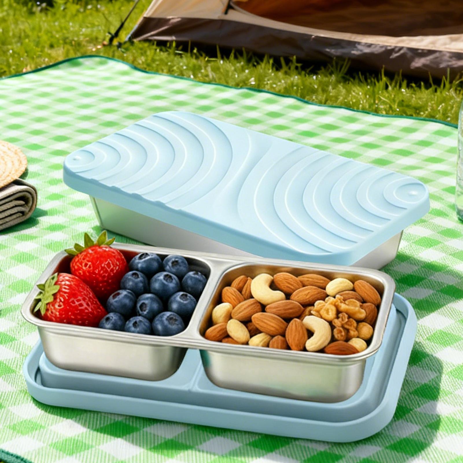 Kotak Bekal Stainless Steel Wa - Food Prep Snacks ulasan dan harga