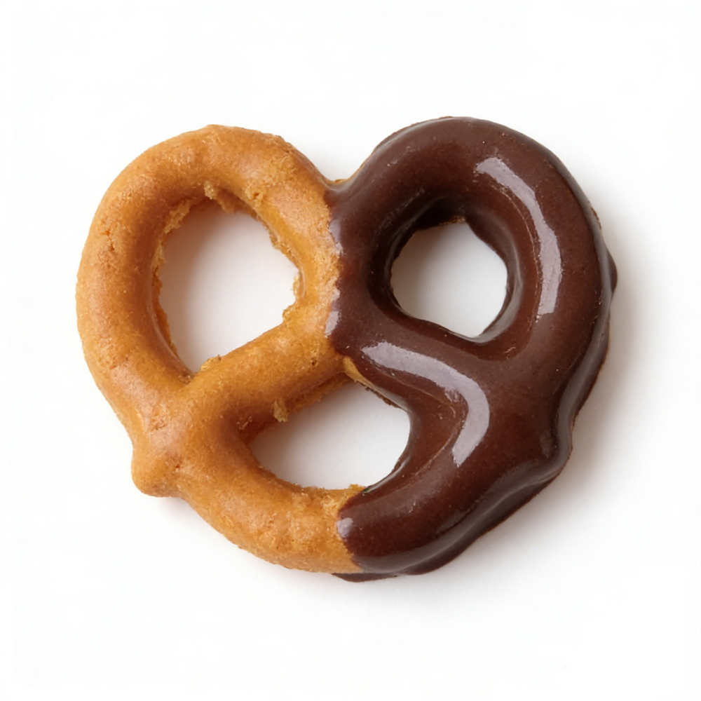 Model Makanan Pretzel Cokelat  - Food Snacks Items ulasan dan harga