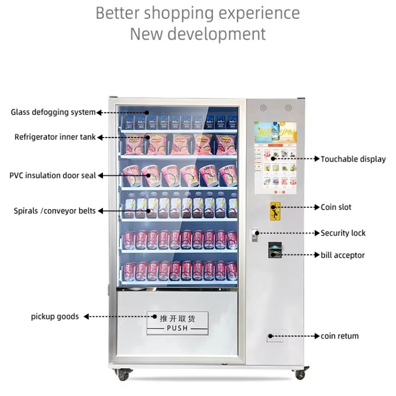 Mesin Penjual Otomatis Makanan - Food Snacks Items ulasan dan harga