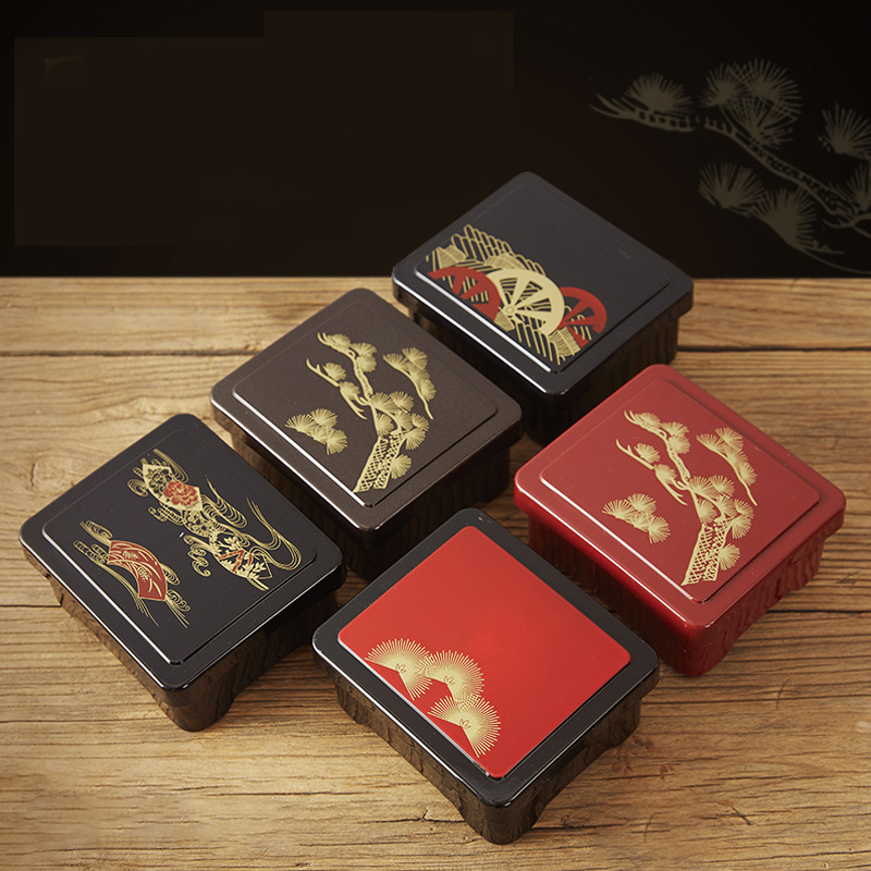 Kotak Bento gaya Jepang kotak  - Food Prep Snacks ulasan dan harga