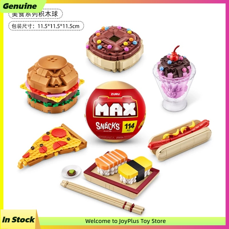 ZURU MAX Snacks Blind Box Buil - Food Snacks Items ulasan dan harga