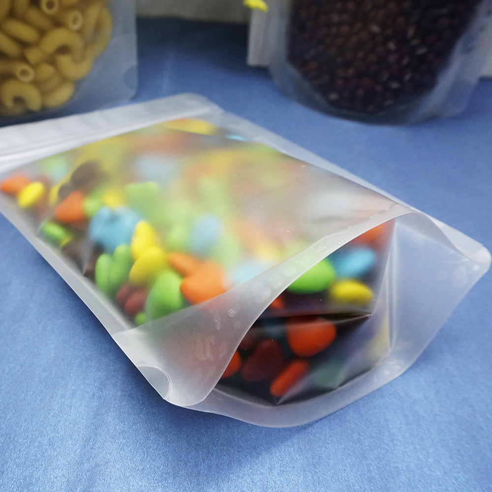 100 Buah Tas Zip Lock Transpar - Food Snacks Items ulasan dan harga