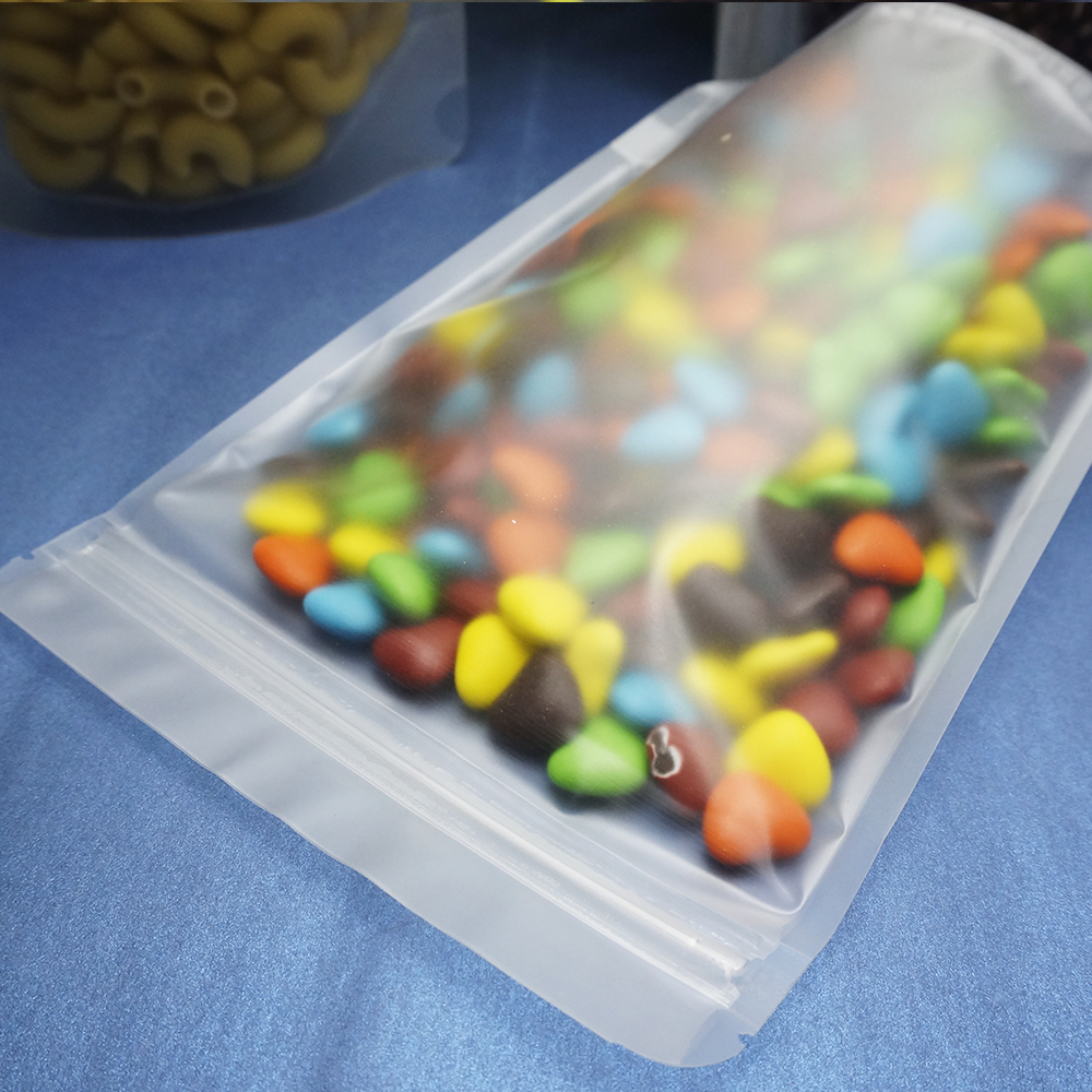 100 Buah Tas Zip Lock Transpar - Food Snacks Items ulasan dan harga