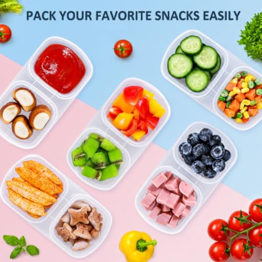 5-Pack Wadah Makanan Ringan ya - Food Prep Snacks ulasan dan harga