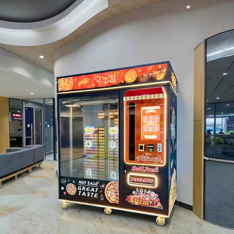 Kios Penjual Pizza Otomatis de - Quick Food Snacks ulasan dan harga